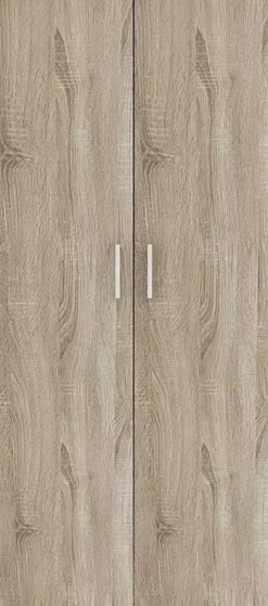 Sonoma Aufbewahrungsschrank Mike 80cm | 2 Türen | H180 x B80 x T42 cm