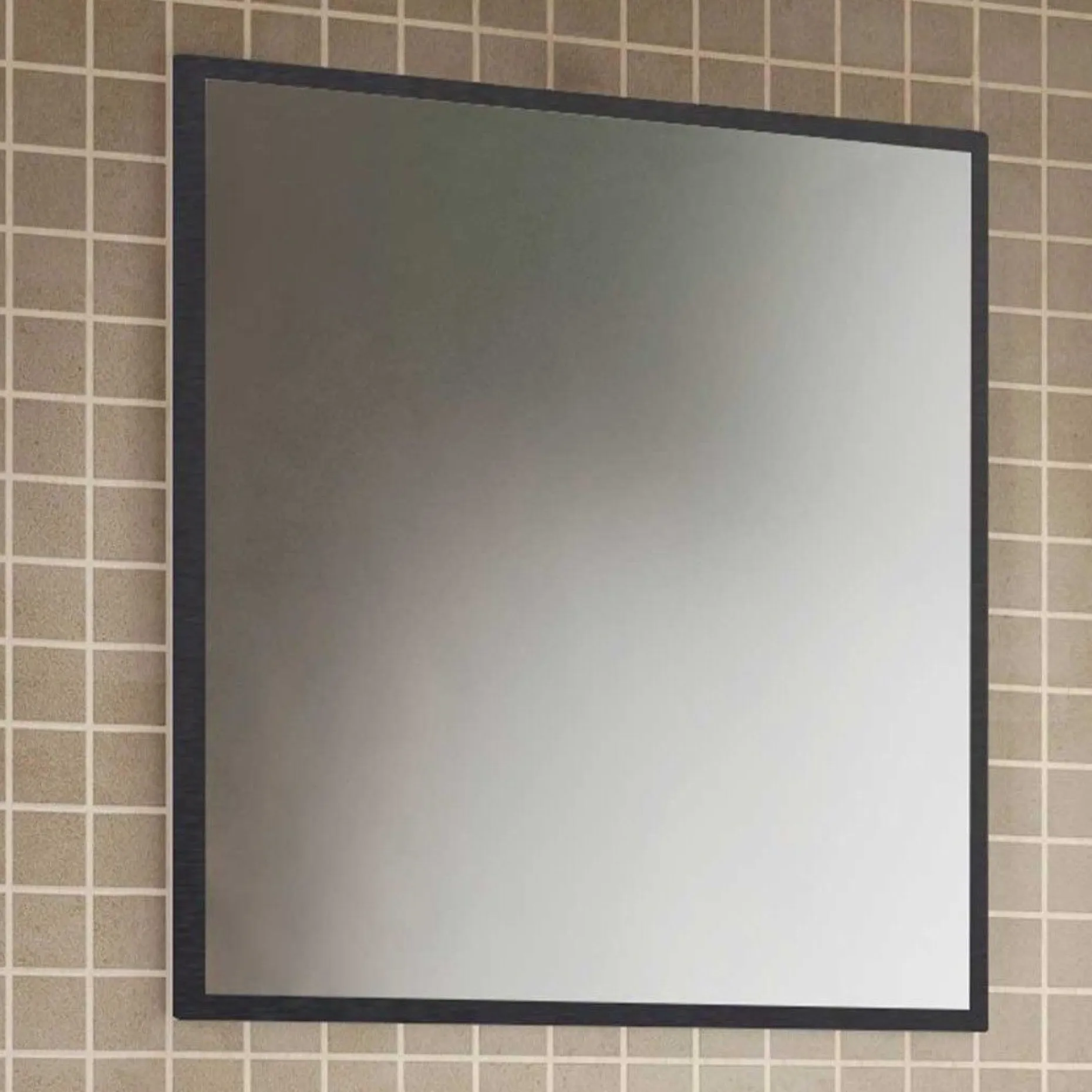 Spiegel Lotuk 60cm - Eiche grau