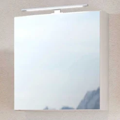 Spiegelschrank Dasa 60cm mit 1 Tür - weiß