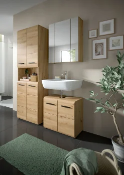 Spiegelschrank Ice Xonox - Artisan Oak - 60x70x18 cm - MDF