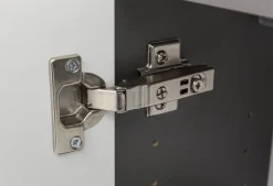 Spiegelschrank Luna 100cm mit 3 Türen und LED-Beleuchtung - Eiche