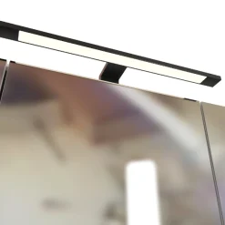 Spiegelschrank Malvo 60cm 3 Türen mit Beleuchtung - Eiche