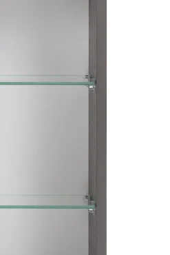 Spiegelschrank Meran | 60 x 20 x 64 cm | Grau
