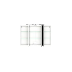 Spiegelschrank Pisca 100cm 3 Türen - graphitgrau