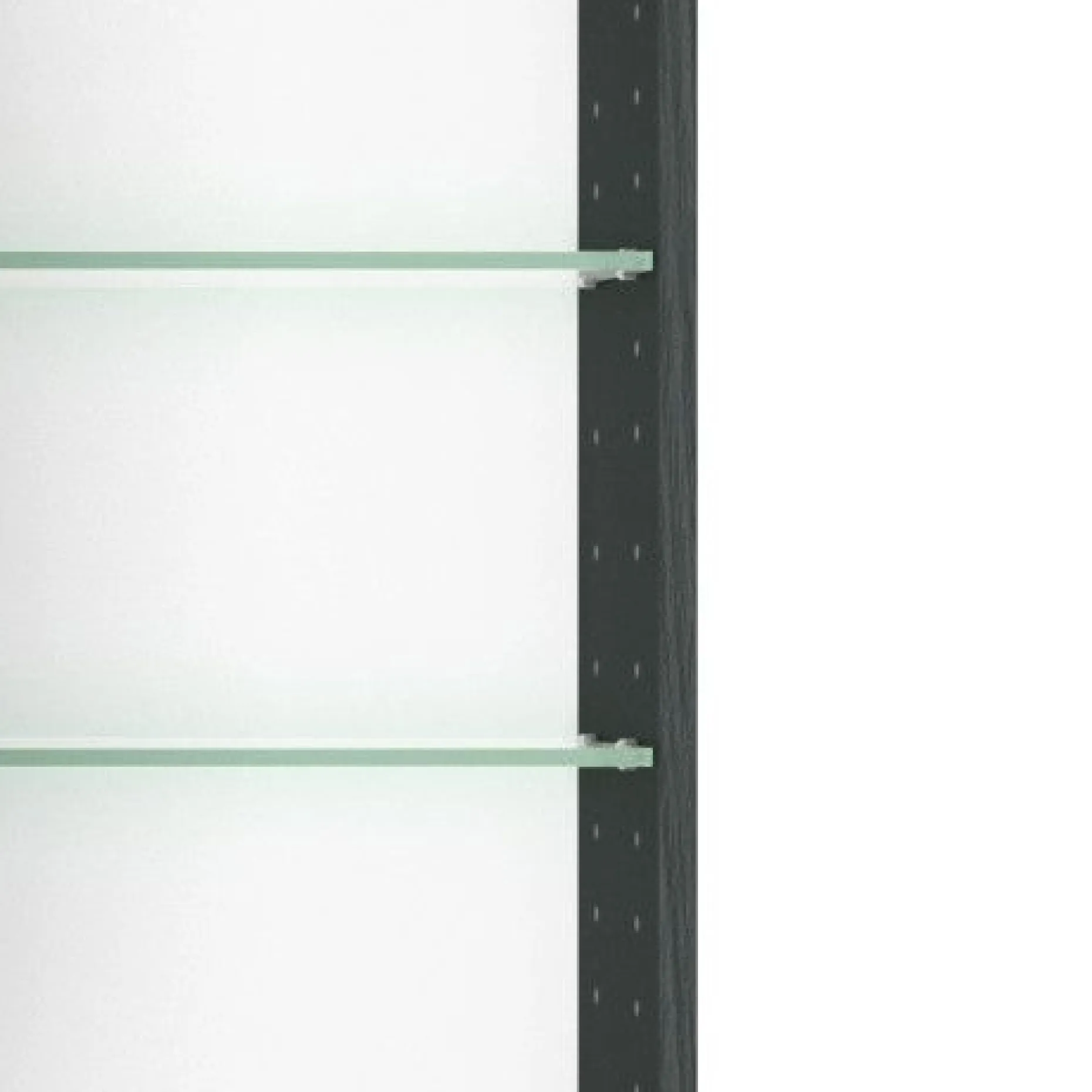 Spiegelschrank Pisca 100cm 3 Türen - graphitgrau