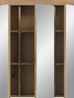 Spiegelschrank Scout Xonox - Evoak Oak - 60x79x18 cm - Natur