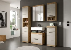 Spiegelschrank Scout Xonox - Evoak Oak - 60x79x18 cm - Natur