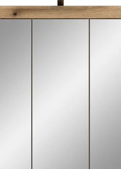 Spiegelschrank Scout Xonox - Evoak Oak - 60x79x18 cm - mit Beleuchtung
