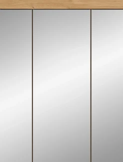 Spiegelschrank Scout Xonox - Salbeigrün & Artisan Eiche - 60x79x18 cm