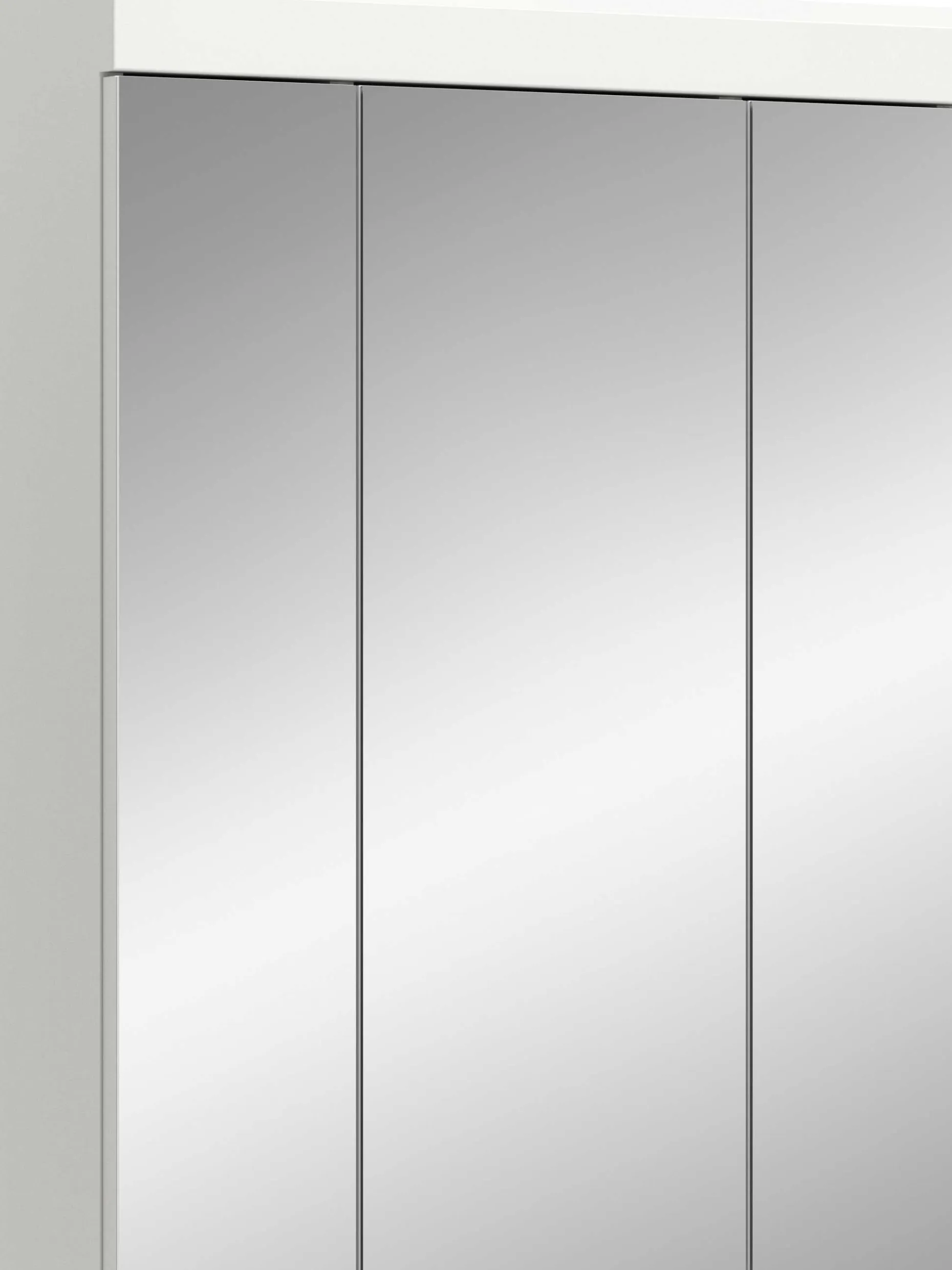 Spiegelschrank Scout Xonox - Weiß Hochglanz - 60x79x18 cm