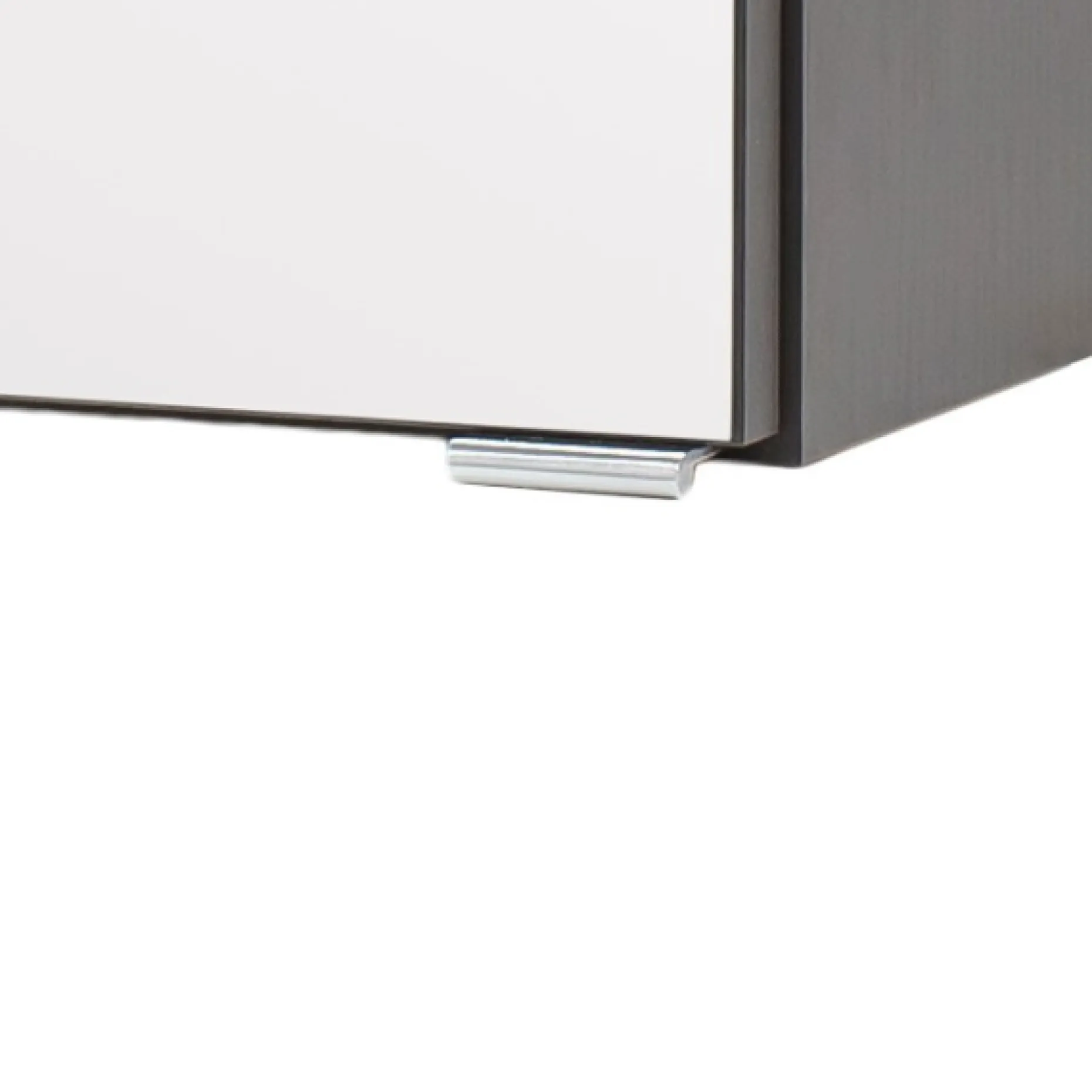 Spiegelschrank Vikas 120cm 3 Türen mit Beleuchtung - Eiche