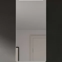 Spiegelschrank Vira Xonox - Weiß Melamin - 38x77x18 cm