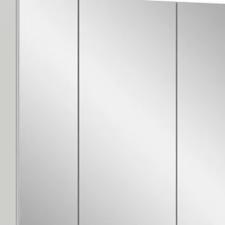 Spiegelschrank Vira Xonox - Weiß Melamin - 82x77x18 cm