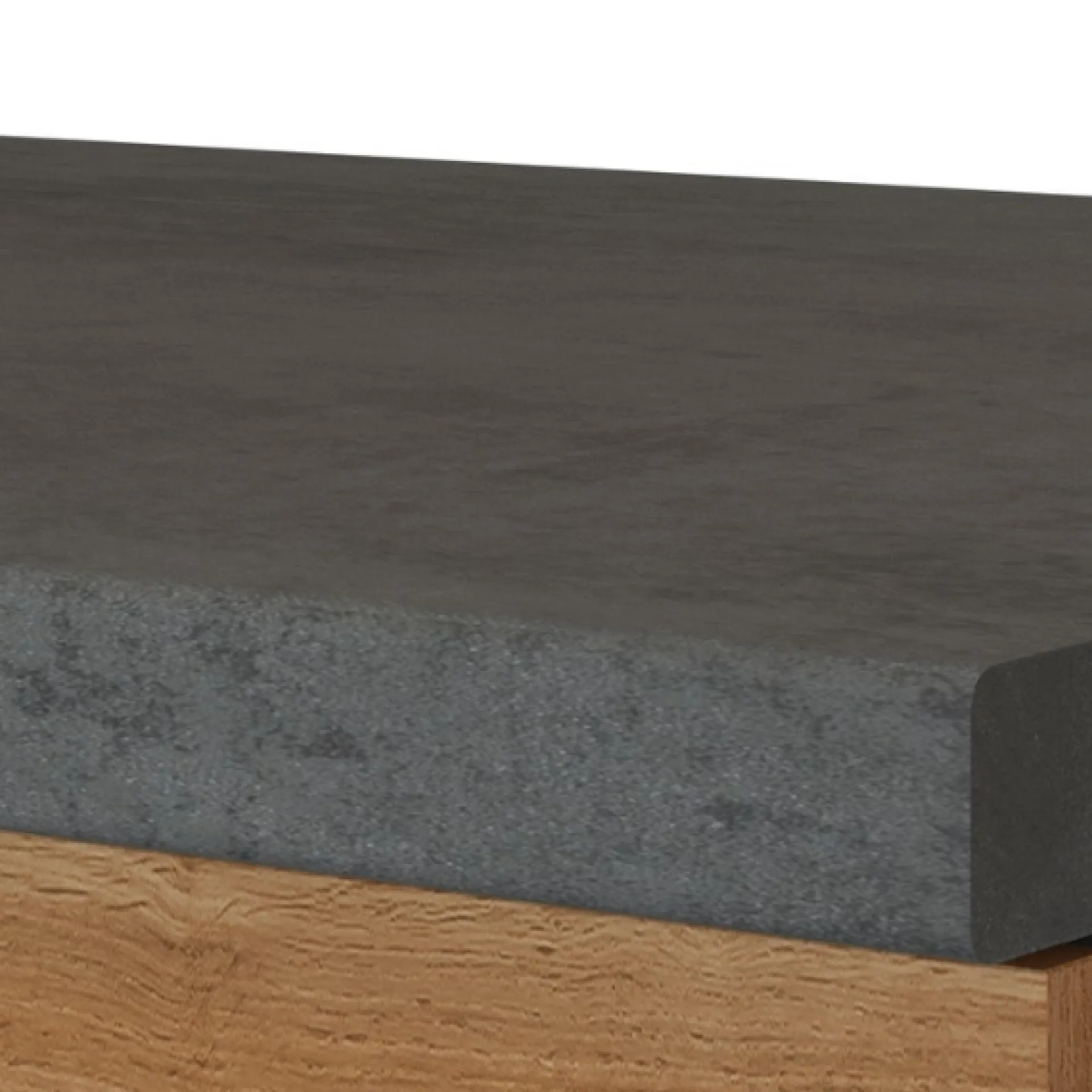 Held Spüle Sorrella 110cm für Geschirrspüler 1 Tür - Eiche/Graphit
