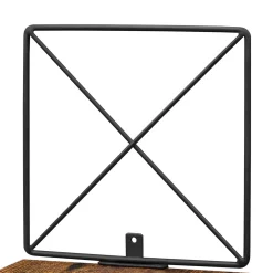 5-stöckiges Eckregal - schwebendes, wandmontiertes Design, 6 kg Kapazität