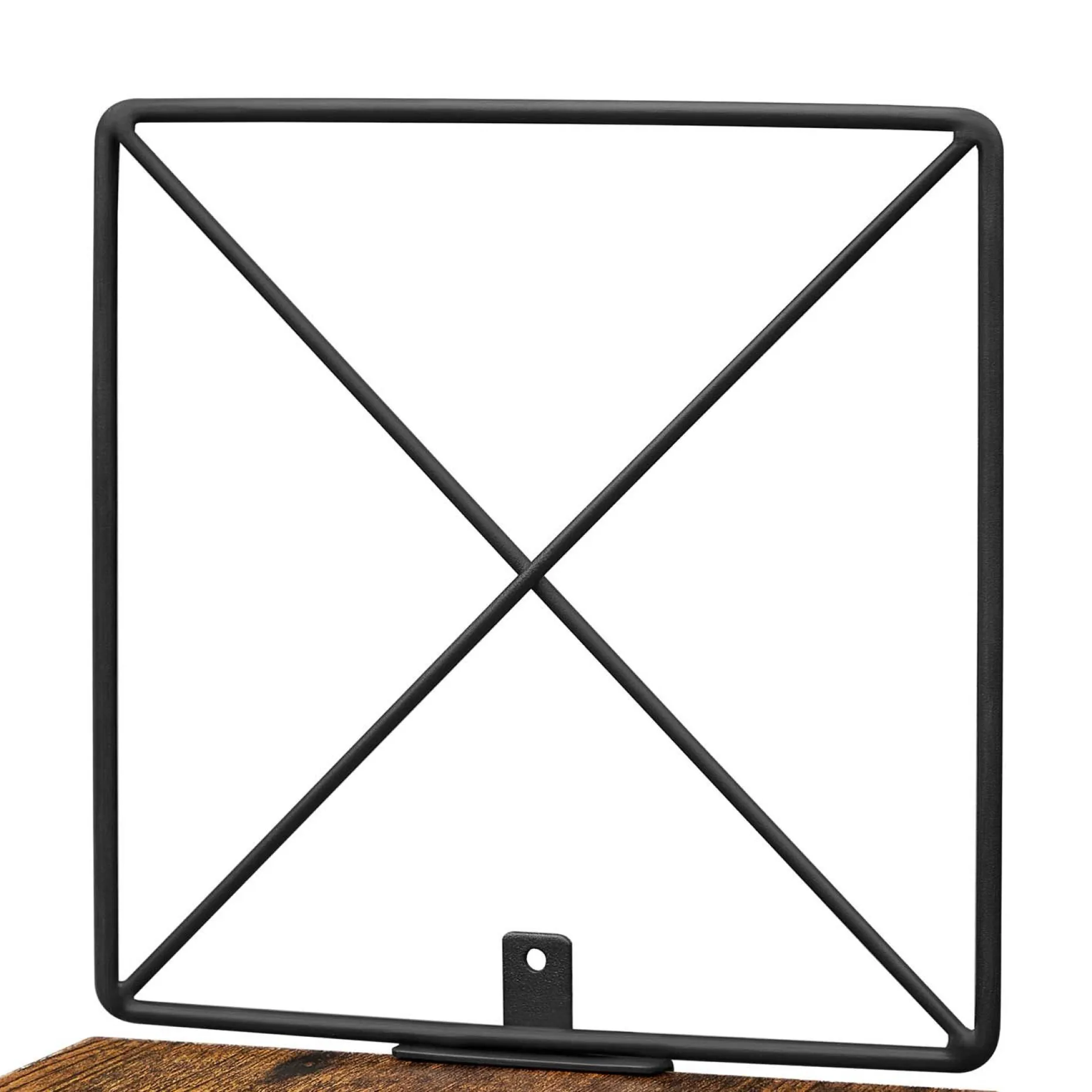 5-stöckiges Eckregal - schwebendes, wandmontiertes Design, 6 kg Kapazität