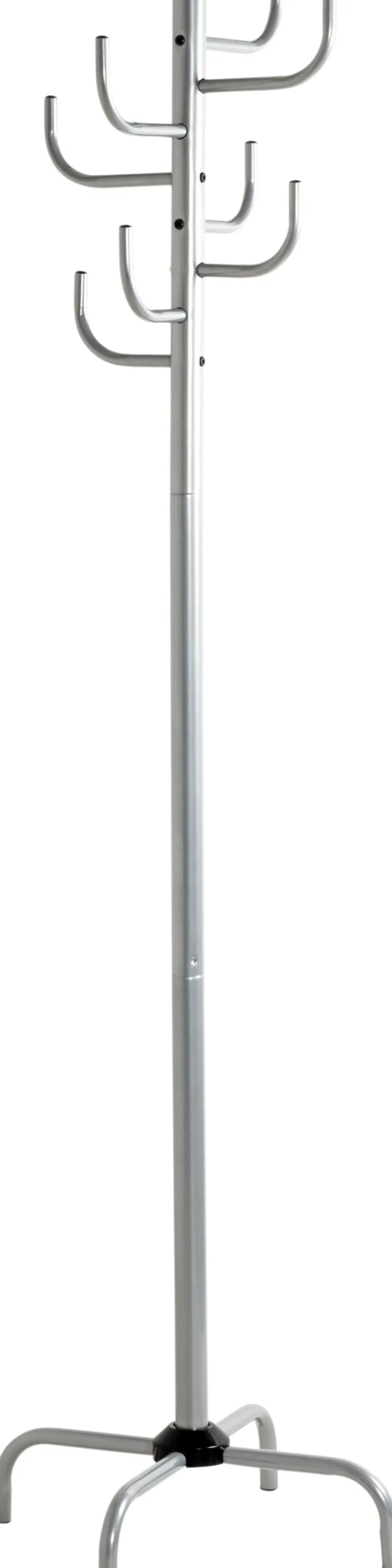 Stehende Garderobe | Ø37 x 180 cm | Farbe Silber