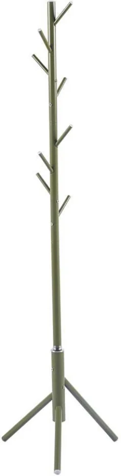 Steh-Garderobe Kassie | Ø48 x 174 cm | Grün / Metall