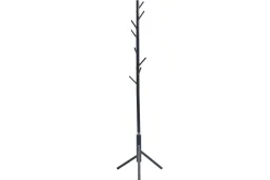 Steh-Garderobe Kassie | Ø48 x 174 cm | Schwarz / Metall