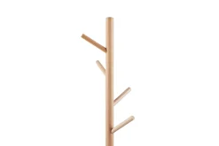 Steh-Garderobe Viola | Ø37 x 172 cm | Buche / Metall