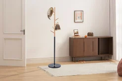 Steh-Garderobe Viola | Ø37 x 172 cm | Buche / Metall