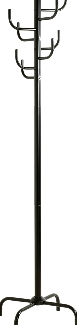 Steh-Garderobe | Ø48 x 180 cm | Schwarz