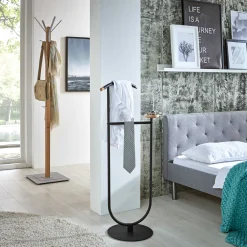 Haku Steh-Garderobe | Ø40 x 184 cm | Weiß