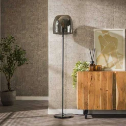 Emob Stehleuchte Drift - Ø35x170cm - es Fuméglas