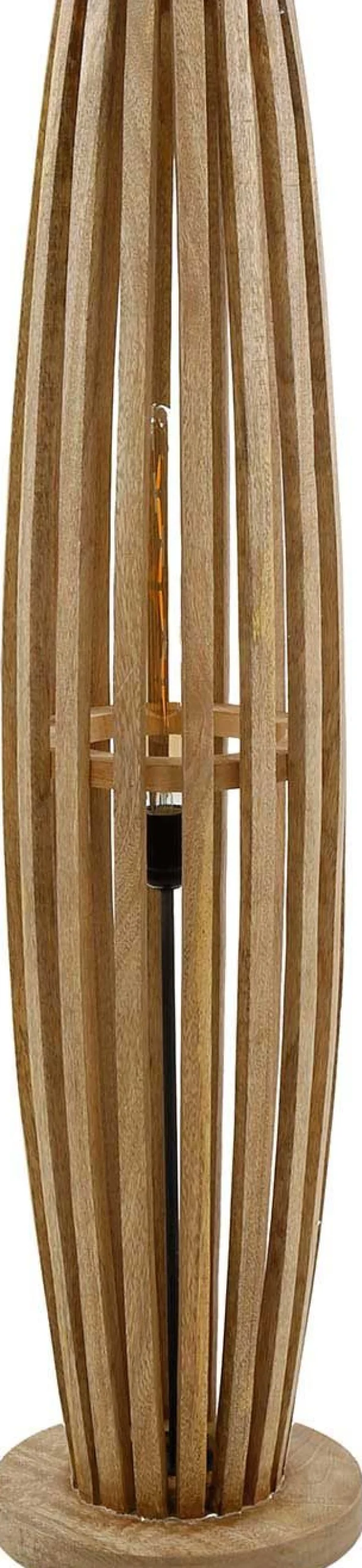 Emob Stehleuchte Vivian - 22x105x22 cm - Mangoholz/