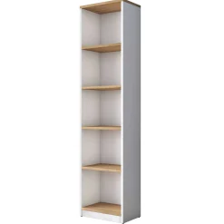 Emob Stilvoller Schreibtisch | Woody Fashion | 100% Melamin | Nussbaum