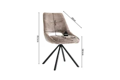 Rousseau Stuhl Dante | 51 x 60 x 86 cm |