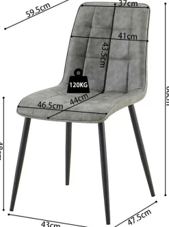 Rousseau Stuhl Furax | 43 x 60 x 88 cm |