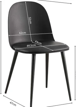 Rousseau Stuhl Jasmin | 51 x 44 x 81 cm |