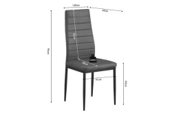 Rousseau Stuhl Kenzo | 41 x 48 x 96 cm |