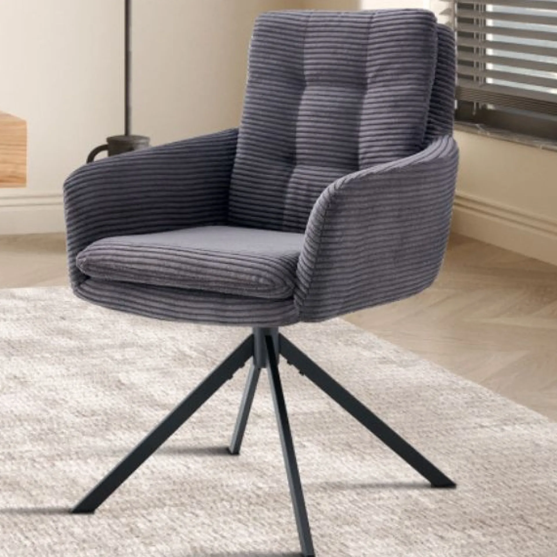 Rousseau Stuhl Luna | 61 x 67 x 92 cm | Dunkel