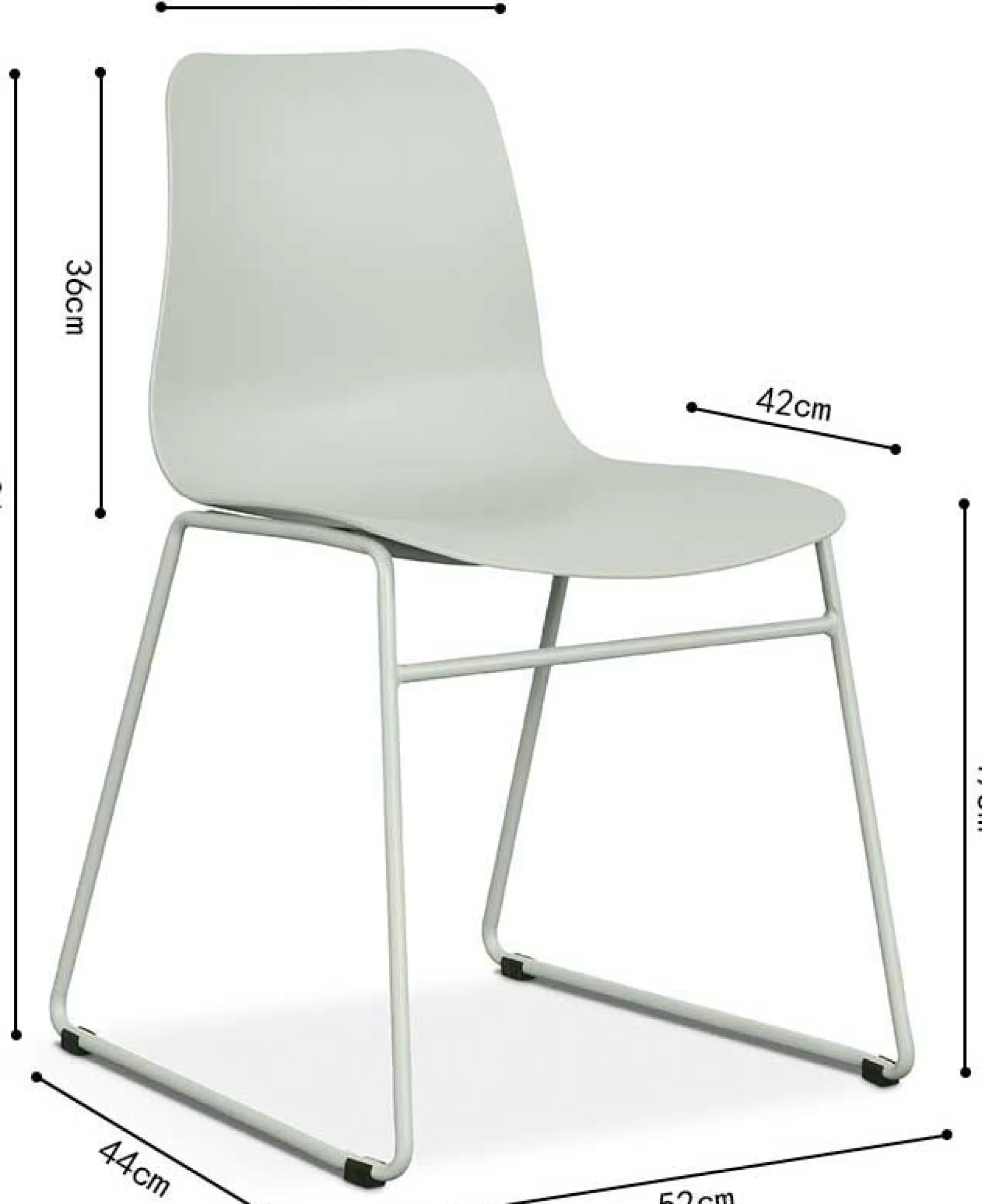 Rousseau Stuhl Marie - grau-