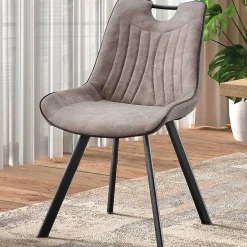 Rousseau Stuhl Paco - helle Mikrofaser