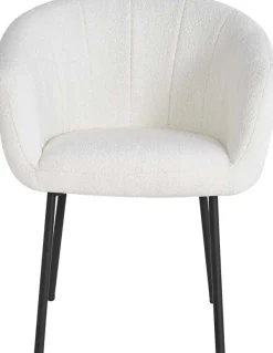 Rousseau Stuhl Sevilla Bouclé-Stoff | Metallbeine |