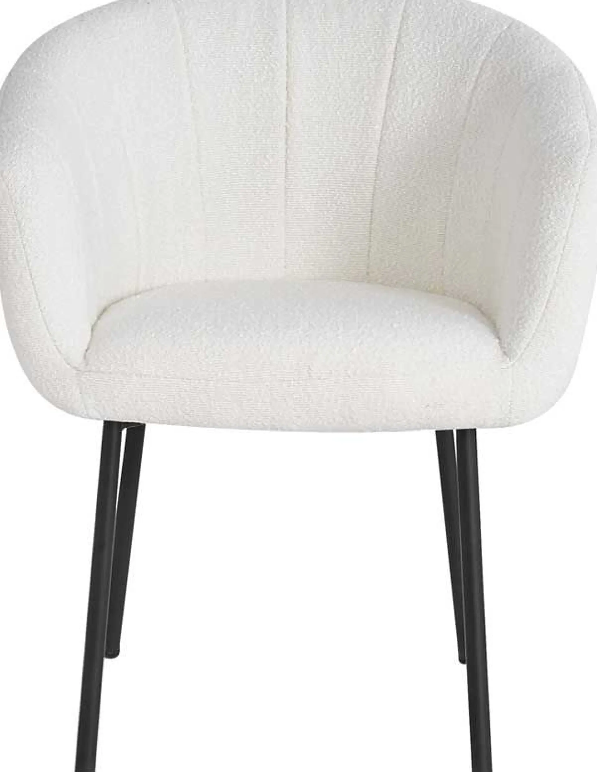 Rousseau Stuhl Sevilla Bouclé-Stoff | Metallbeine |