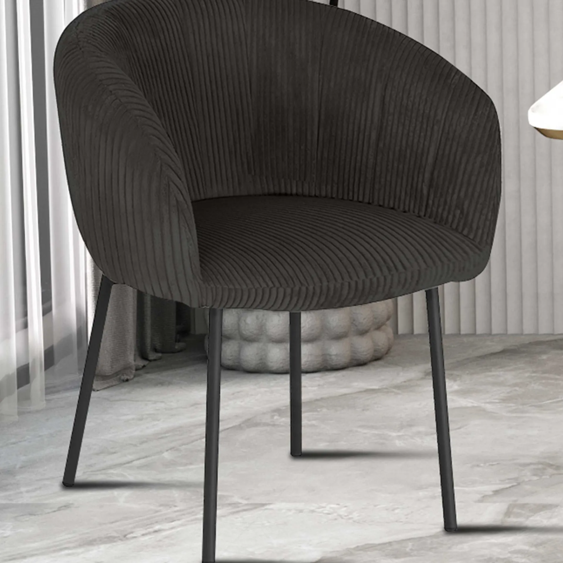 Rousseau Stuhl Sill | 57 x 62 x 79 cm | Dunkel