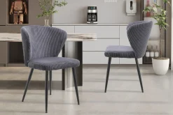 Rousseau Stuhl Tornado | 54 x 55 x 79 cm | Dunkel