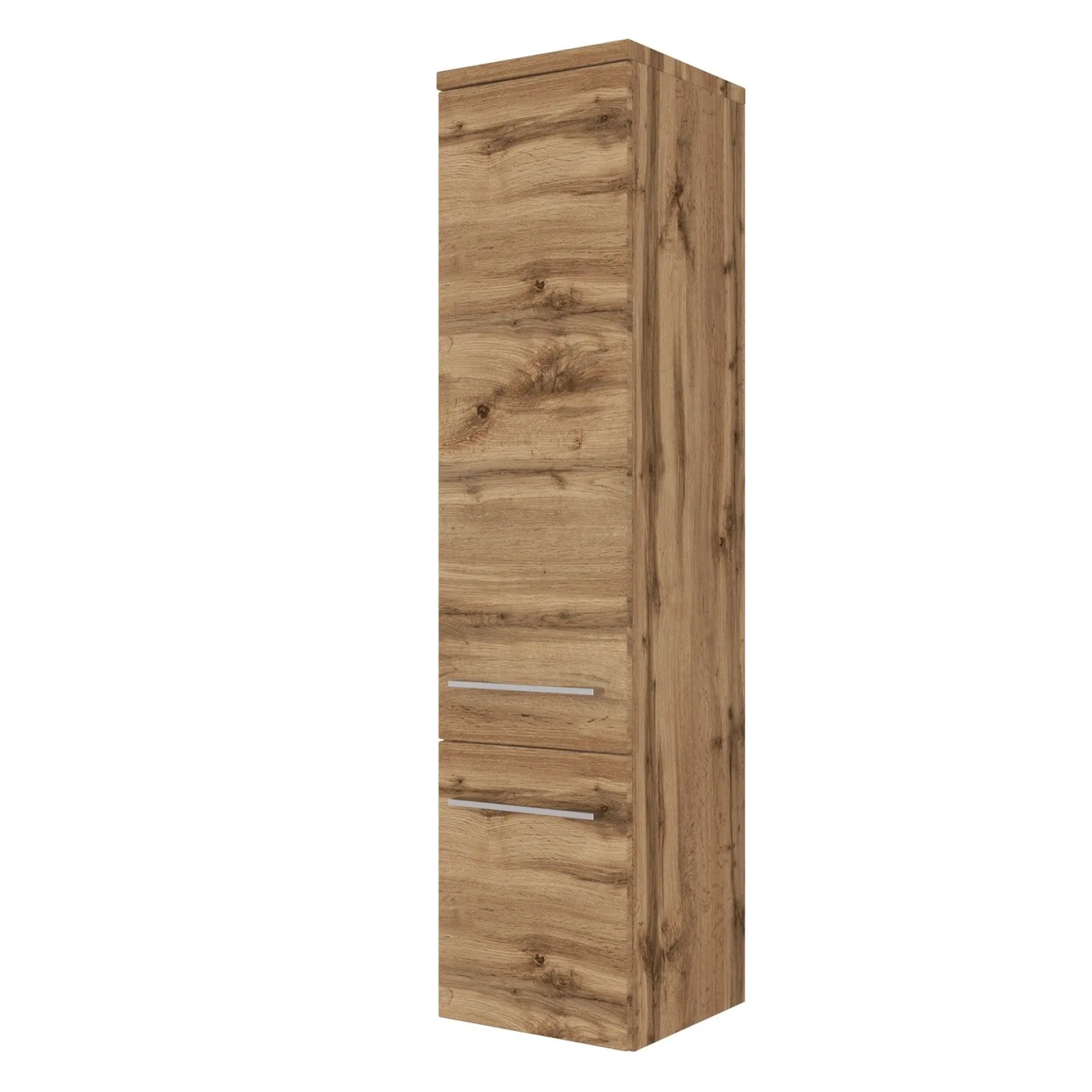 Säulenschrank Dasa mit 2 Türen - wotan Eiche Dekor
