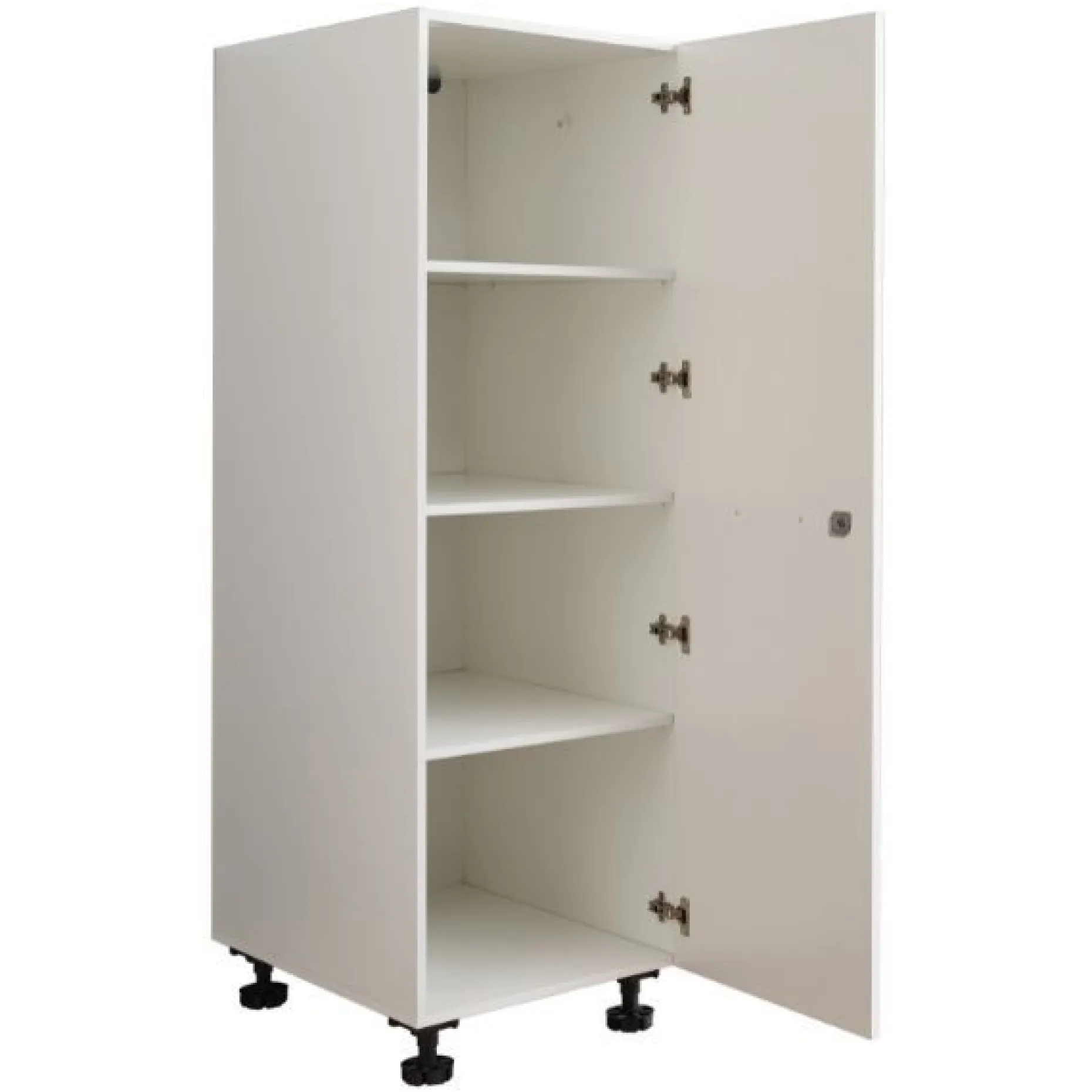 Säulenschrank für Waschmaschine Laundreezy | 50 x 68 x 162 cm | Weiß