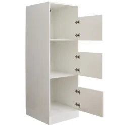 Säulenschrank für Waschmaschine Laundreezy | 50 x 68 x 162 cm | Weiß