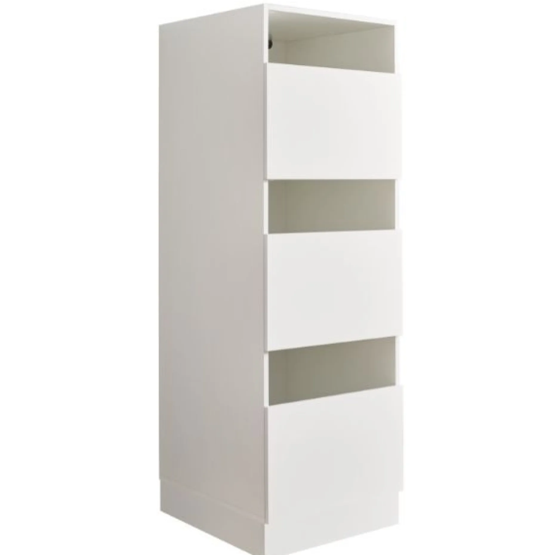 Säulenschrank für Waschmaschine Laundreezy | 50 x 68 x 162 cm | Weiß