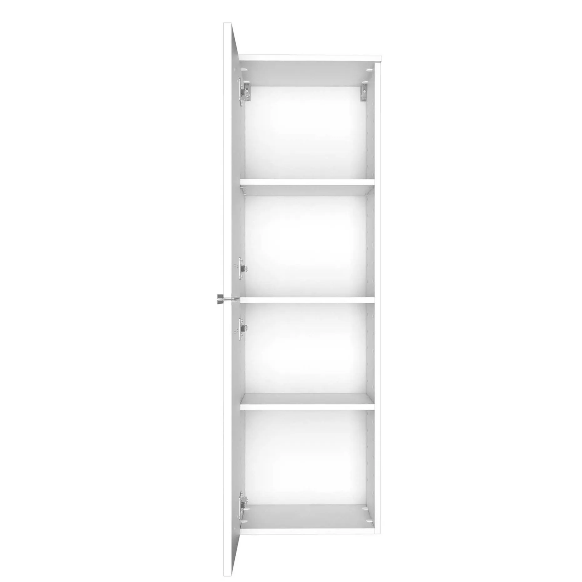Säulenschrank Hansen 40cm 2 Türen - weiß
