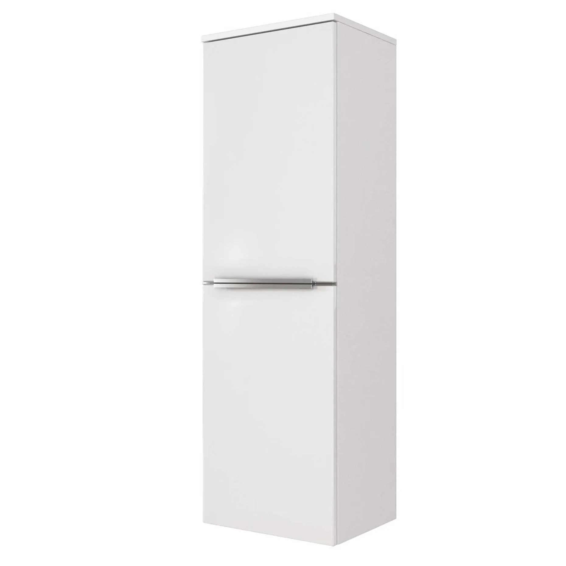 Säulenschrank Hansen 40cm 2 Türen - weiß