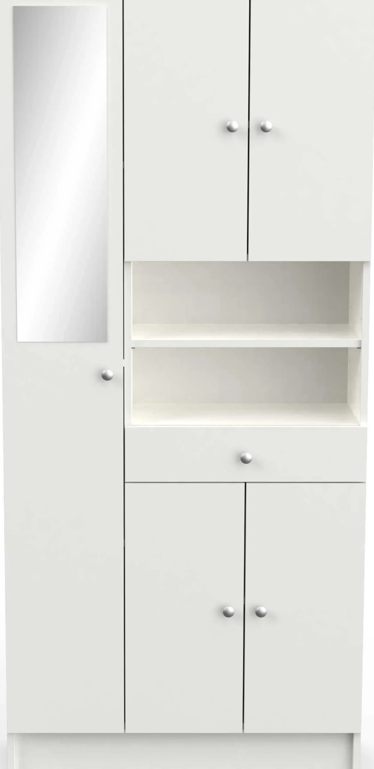 Säulenschrank Imogen-mattweiß