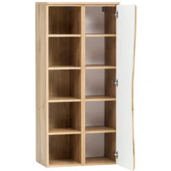 Säulenschrank Karan 60cm 1 Tür - Eiche