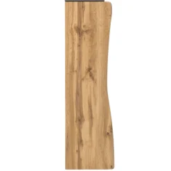 Säulenschrank Karan 37cm 1 Tür - Eiche/anthrazit